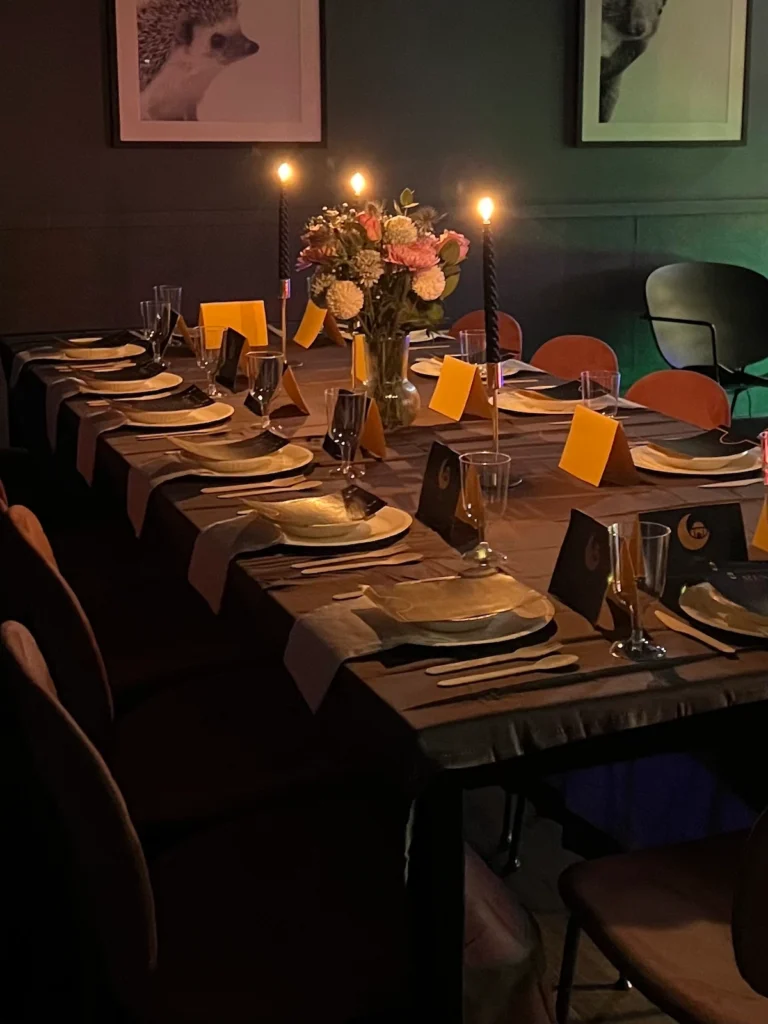 hosting dinner parties
